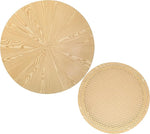 Load image into Gallery viewer, ZYBT Rattan Coffee Tables for Living Room, Small Coffee Table for Small Spaces, Round Coffee Table with Storage, Wooden Circle Center Tea Table