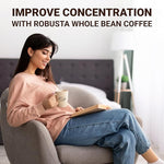 Load image into Gallery viewer, doanhdang - 35 Oz Premium Robusta Whole Bean Coffee, 100% Robusta Medium Roast, Rich Flavor for Espresso Shot and Brew, Origin from Vietnam, Whole Med Roast Beans