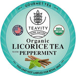 Load image into Gallery viewer, Organic Licorice Mint Tea Pods for Keurig - Natural Decaf Peppermint Tea by Teavity (36 Tea Pods)