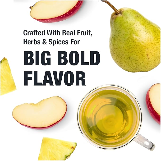 Tiesta Tea - Pear Reverie Tea, Loose Leaf, White Pear Herbal Tea, Premium Low Caffeine Tea Blend, Make Hot or Iced & Up to 25 Cups, 2.5 oz Resealable Pouch