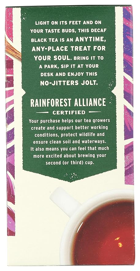 Whole Foods Market, Tea Black Decaf Organic, 20 Count