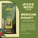 Load image into Gallery viewer, Dios Mio Coffee by Sofia Vergara, Medium Roast, Whole Bean Premium Colombian Coffee, 12 Ounce Bag