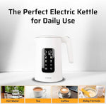 Load image into Gallery viewer, Epsilon LCD Electric Kettle 1100W - 1.7L Hot Water Tea Kettle with Digital Display, Temperature Control, Fast Boil, BPA-Free Electric Teapot with Auto Shut-Off &amp; Boil Dry Protection