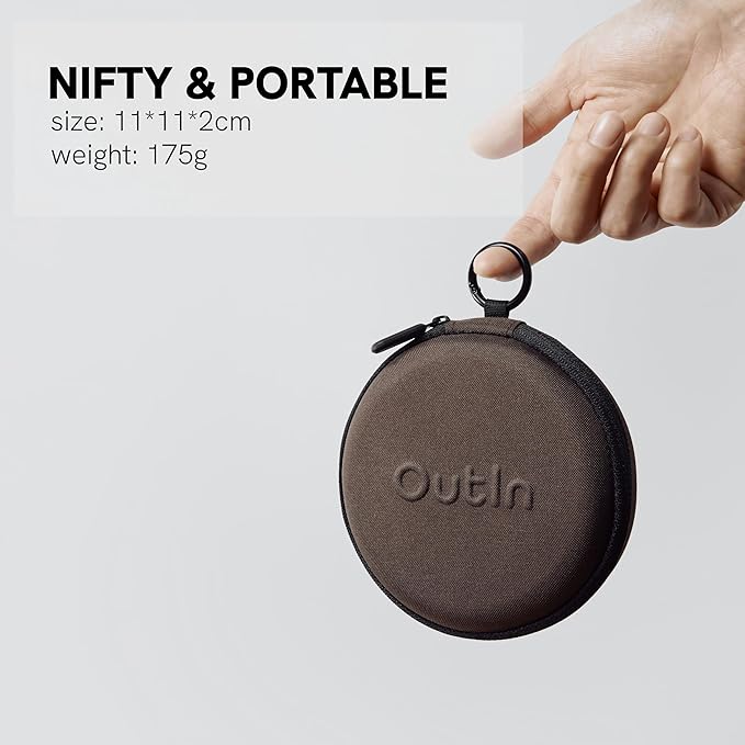 OutIn Fino Portable Electric Coffee Grinder, Portable Coffee Scale, Coffee Stand