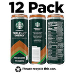 Load image into Gallery viewer, Starbucks Tripleshot Coffee Energy Drink, Dark Caramel, 11 fl oz Cans (12 Pack), Triple Blend, 165mg Caffeine, B Vitamins, Protein, Iced Coffee (Packaging and Formula May Vary)