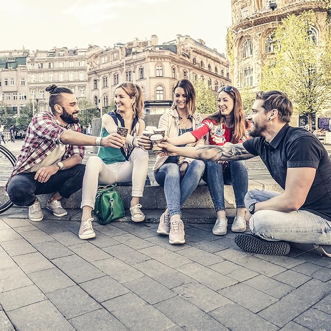 Ekocups Colombian Coffee Pods - Organic, Compostable, Plant-Based & Freshness-Sealed - French Press-Quality Brew - Keurig Compatible - Medium Roast, 20ct