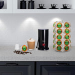 Load image into Gallery viewer, Mixpresso Electric Milk Frother, Stainless Steel Milk Steamer &amp; Milk Warmer, Automatic Shutoff, Non-Stick Interior, Cool Touch, 9.4 oz/6.0oz Capacity, Black Electric Frother for Hot Chocolate