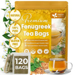 Load image into Gallery viewer, FreshDrinkUS, Premium 120 Fenugreek Tea Bags, 100% Natural &amp; Pure from Fenugreek. Fenugreek Herbal Tea. Made with Natural Material Tea Bags. No Sugar, No Caffeine, No Gluten, Vegan.