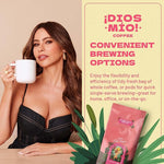 Load image into Gallery viewer, Dios Mio Coffee by Sofia Vergara, Light Roast, Whole Bean Premium Colombian Coffee, 12 Ounce Bag