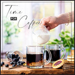 Load image into Gallery viewer, Vikko 10.75 Ounce Clear Glass Coffee Mugs - Set of 12, Microwave and Dishwasher Safe