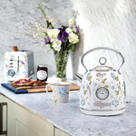 Load image into Gallery viewer, VQ - Laura Ashley 1.7L Dome Kettle - Elveden White
