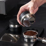 Load image into Gallery viewer, 53.3mm Coffee Distributor,Espresso Distribution Tool, Adjustable Depth Espresso Distributor Fits All 53MM and 54MM Espresso Portafilter,Compatible with Breville 54MM Portafilter.(Black)