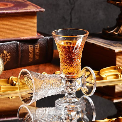 Shot Glasses, 1.5oz Shot Glasses Set of 6/Sherry Glasses/Cordial Glasses