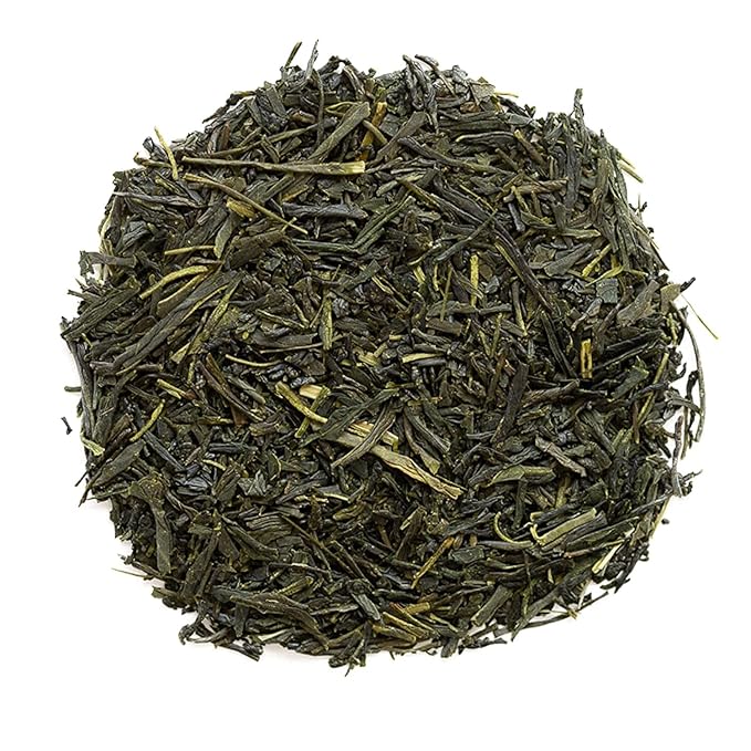 TIAN HU SHAN Sencha Green Tea Loose Leaf, Japanese green tea, 4 Ounce (Pack of 1)