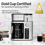 Load image into Gallery viewer, Braun MultiServe Plus 10-Cup Drip Coffee Maker - Hot &amp; Cold Multi-Serve Brewer with Timer and Auto Start, Hot Water Dispenser, Over Ice Function, Stainless Steel &amp; Pod-Free Design, KF9370SI