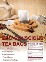 Load image into Gallery viewer, TeeLux Vanilla Decaf Chai Tea Bags, Decaffeinated Black Tea with Cinnamon, Ginger, Cardamom, Natural Vanilla Flavor, Full-bodied &amp; Spicy Flavor, 100 Count