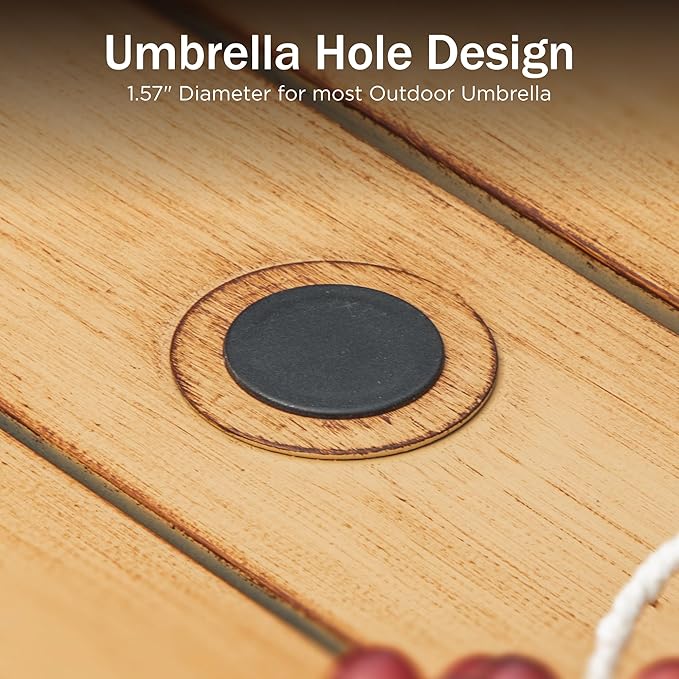 PHI VILLA Outdoor Patio Bar Set for 5, High Top Patio Bar Table and Chairs Set with 4 Patio Swivel Bar Stools & 40" Wooden-Like Steel Bar Height Table for Garden and Yard, Brown & Yellow