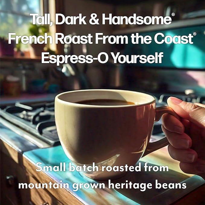 Maud's Dark Roast, French Roast & Espresso Coffee Pods Bundle, 54 ct, Recyclable Single Serve Pods – 100% Arabica Coffee, Compatible with Keurig K Cups Maker