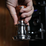 Load image into Gallery viewer, 51mm Tamper Tool Espresso V2 Rosewood Spring Loaded 30LB Calibrated Coffee Tamper Compatible With Delonghi, Casabrews, Smeg and more Espresso Machine Accessories