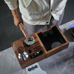 Load image into Gallery viewer, Breville Accessories Kit for Home Baristas 5pcs 54mm Calibrated Tamper, Coffee Distributor, Tamping Station, Knock Box, and WDT Tool