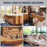 Load image into Gallery viewer, 100LBS/24H High Output - Commercial Ice Maker with 20LBS Storage Bin - Dual Water Inlets, 36 Ice Cubes/Cycle, 15" Compact Undercounter/Freestanding Design - Self-Cleaning for Home Bars, Outdoor