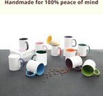 Load image into Gallery viewer, 11oz White Ceramic Sublimation Coffee Mug Blank White, Case of 108