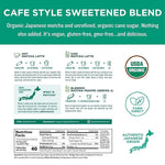 Load image into Gallery viewer, Jade Leaf Organic Matcha Latte Mix - Cafe Style Sweetened Blend - Sweet Matcha Green Tea Powder - 100ct Single Serve Stick Packs