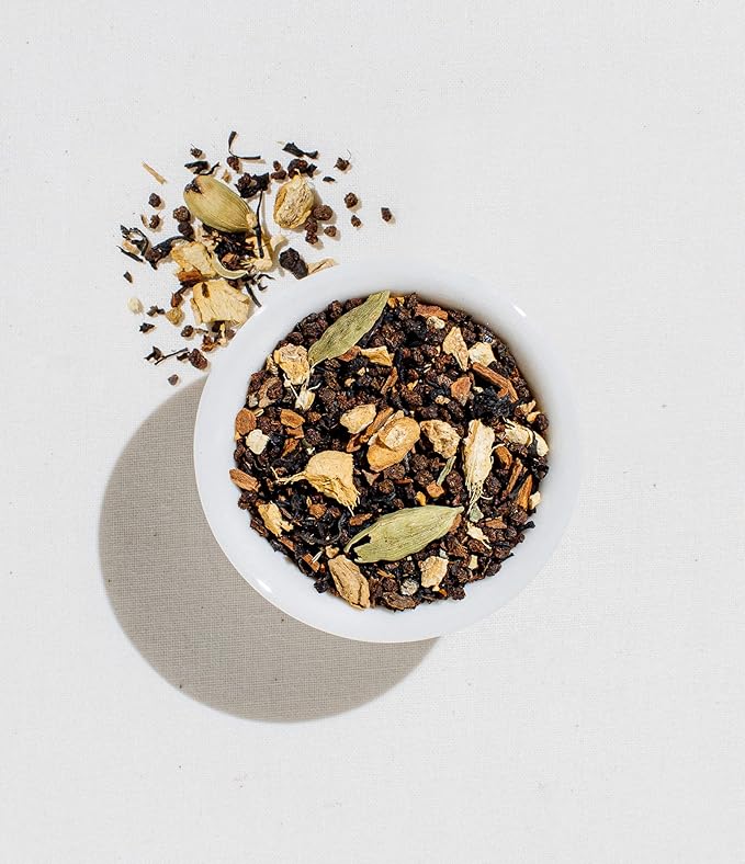 Art of Tea | Talis Masala Chai | 50 Eco Friendly Pyramid Chai Tea Bags Sachet