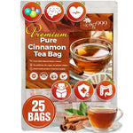 Load image into Gallery viewer, TOG999, Premium 25 Tea Bags - Special Cinnamon Tea, 100% Natural &amp; Pure, Herbal Tea. Cinnamon Stick Herbal Spice