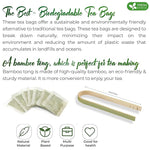 Load image into Gallery viewer, FreshDrinkUS, Premium 75 Horsetail Leaf Tea Bags, 100% Natural &amp; Pure from Horsetail Loose Leaves Herbal Tea. Made with Natural Material Tea Bags. No Sugar, No Caffeine, No Gluten, Vegan.