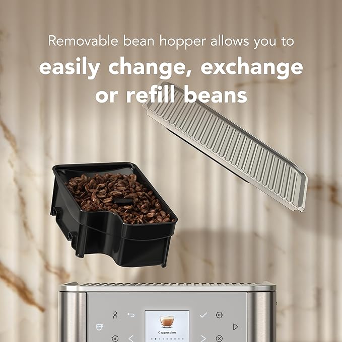 KitchenAid Fully Automatic Espresso Machine KF6, KES8556PL, Porcelain White