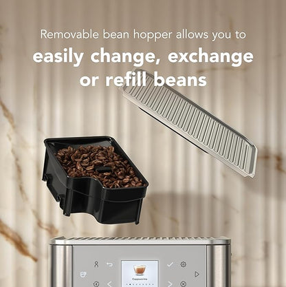 KitchenAid Fully Automatic Espresso Machine KF6, KES8556PL, Porcelain White