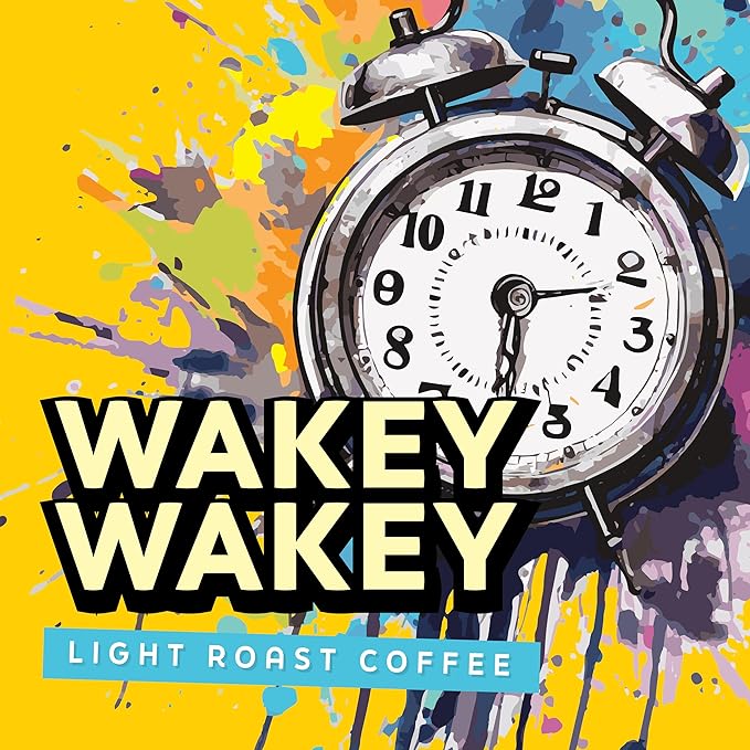 Java Factory Coffee Pods Light Roast Coffee Compatible with K Cup Brewers Including 2.0, Wakey Wakey, 80 Count