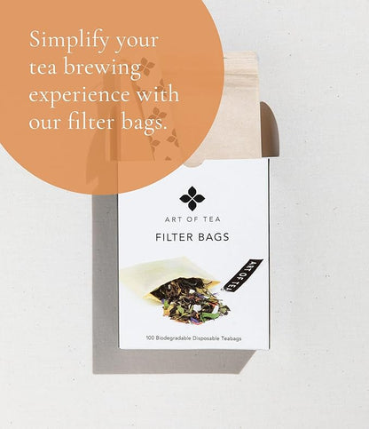 Art of Tea | Talis Masala Chai | 12 Count Eco Friendly Pyramid Chai Tea Bags Sachet