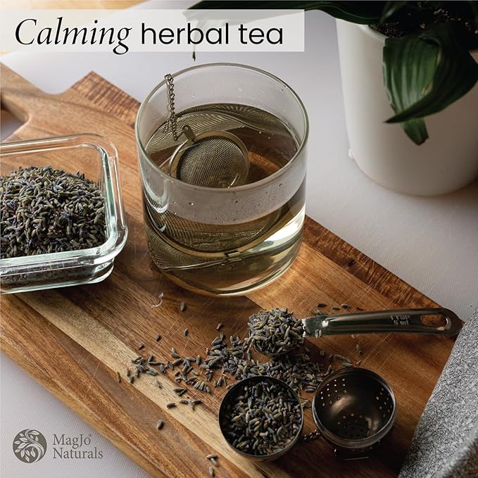 MagJo Naturals European Lavender Flowers (Extra Grade) - 100% Raw From Europe - 1 pound