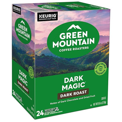 Green Mountain Coffee Roasters Dark Magic Coffee, Keurig Single-Serve K-Cup pods, Dark Roast, 96 Count