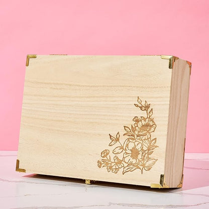 Thoughtfully Gourmet, Christian Prayer Tea Gift Set with Bible Verses, Includes 90 Teas in 6 Flavors in Premium Wooden Box, Religious Gifts for Women, Mom, Sister, Friend