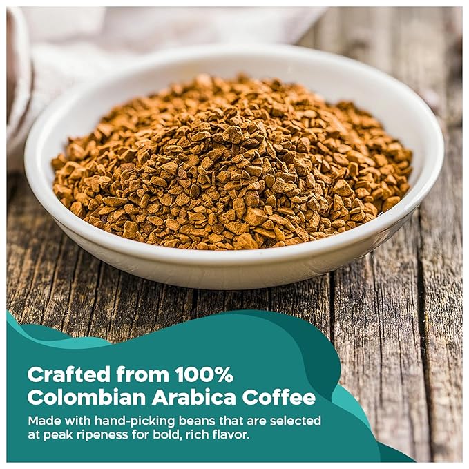 Juan Valdez Decaffeinated Freeze Dried Coffee 3.5 OZ - 100% Colombian Coffee (Pack of 3)