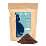 Load image into Gallery viewer, Mommee Coffee - Half Caf | Low Acid, Organic, Fair Trade, Water Processed | Ground, 22 oz.