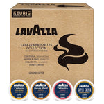 Load image into Gallery viewer, Lavazza Favorites Collection Variety Pack, Single Serve Keurig® K-Cup® Pods, Light and Medium Roast Coffees, 64-Count Box