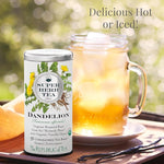 Load image into Gallery viewer, The Republic of Tea — Organic Dandelion SuperHerb Tea Tin, 36 Herbal Tea Bags, Naturally Caffeine-Free