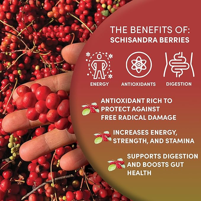 Worldwide Botanicals Organic Schisandra Berries, 1lb, tea cut for best infusion. 100% Schisandra chinesis AKA Five Flavor Fruit, Omija, Wu Wei Zi, Adaptogen Tea, 16 ounces