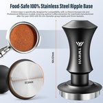 Load image into Gallery viewer, 51.5mm Espresso Coffee Tamper,30lb Calibrated Espresso Tamper with a 20lb Interchangeable Spring,Barista Tamping Tool with 100% Stainless Steel Ground Tamper for Barista