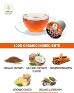 Load image into Gallery viewer, Coconut Rooibos Tea Pods for Keurig - Organic Ginger Tea, Rooibos, Cinnamon, Cardamom, Coconut by Coconut Island Teavity (24 Tea Pods)
