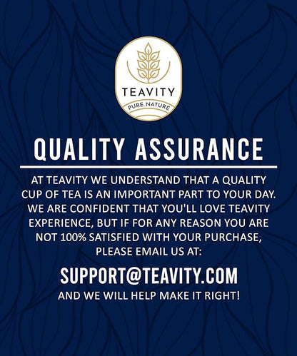 Organic Tea Pods Variety Pack - Assorted Sampler Pack Compatible for Keurig Brewer and Coffee Maker - Earl Grey, English Breakfast, Chai, Chamomile - Herbal Tea Pod for K Cup Keurig Brewing -15 count (Pack of 1) by Teavity