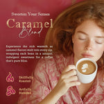 Load image into Gallery viewer, Caramel Flavored Whole Bean Coffee – 100% Arabica, Single Origin, Medium Roast, Naturally Sweetened, Velvety Smooth Flavor – by Coffea Flavor