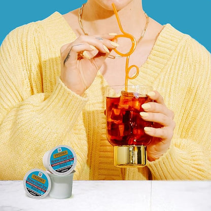 Twinings Brew Over Ice Unsweetened Black Iced Tea 72 K-Cup Pods for Keurig, 12 Count (Pack of 6), Caffeinated