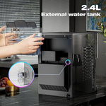 Load image into Gallery viewer, Kismile Countertop Nugget Ice Maker, 20DN 50LBS/Day Output, Self-Cleaning, Soft Chewable Pebble/Pellet Ice with One-Click Operation for Home