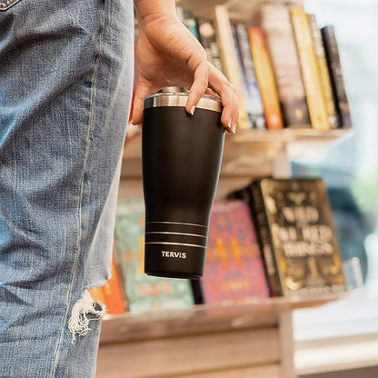 Tervis Traveler Harry Potter The Marauder's Map Triple Insulated Insulated Tumbler Travel Cup Keeps Drinks Cold & Hot, 30oz, Stainless Steel