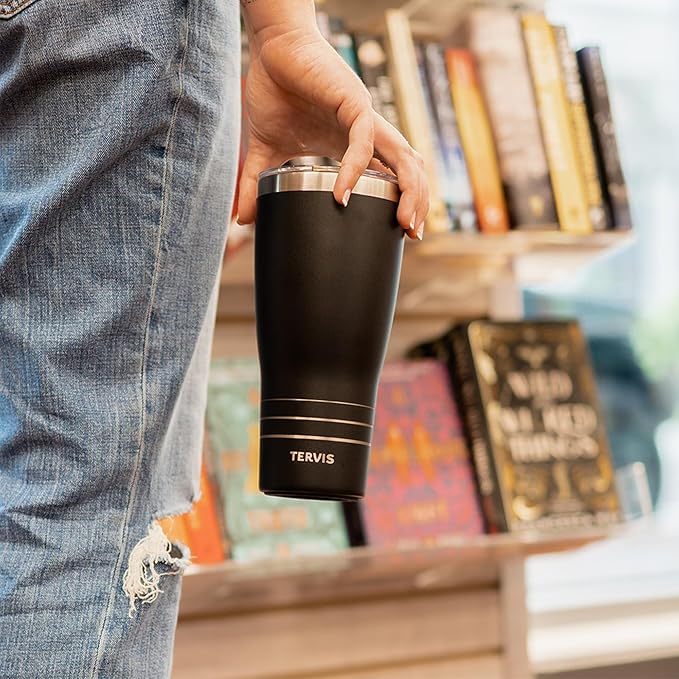 Tervis Traveler Harry Potter The Marauder's Map Triple Insulated Insulated Tumbler Travel Cup Keeps Drinks Cold & Hot, 30oz, Stainless Steel